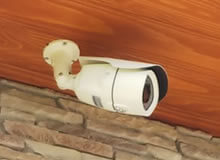 熱海の別荘に防犯カメラを設置