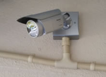 蒲郡市のマンションにパナソニック防犯カメラを設置