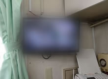 清須市の病院で防犯カメラの設置工事