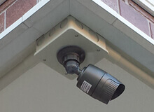 美濃市の戸建住宅に防犯カメラを設置工事