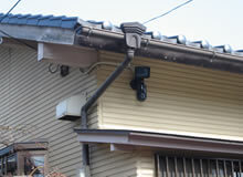岡崎市の家庭用の防犯カメラ