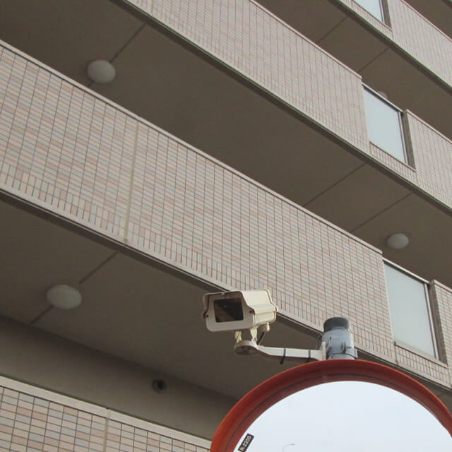 和歌山市のマンションの防犯カメラ4