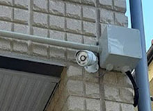 大津市のマンションで防犯対策に防犯カメラ設置
