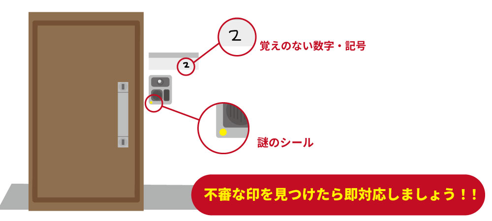 玄関のマーキングとは?