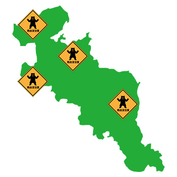京都府でクマの目撃情報が急増！注意が必要な地域と効果的な熊対策とは