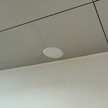 天井のスピーカー