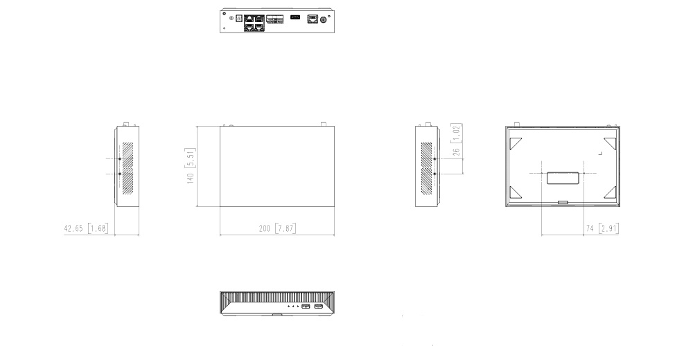 XRN-426S-1Tの製品仕様