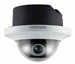 メガピクセルHDネットワークドームカメラ（天井埋め込み用）サムスン　SND-5080KFN