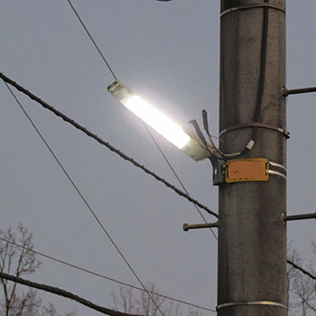 夜間の防犯効果を高める！LED防犯灯とは？