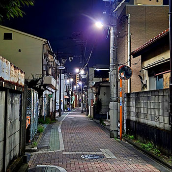 犯罪が発生しやすい場所の特徴(人目が少ない、夜間暗いなど)