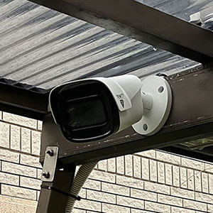 大阪府吹田市の戸建て住宅に防犯カメラ設置