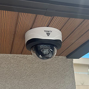 岐阜県大垣市の新築戸建てに防犯カメラ設置