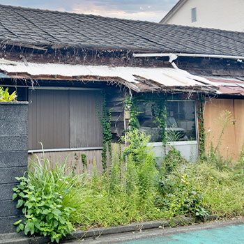 建物の劣化が急速に進む