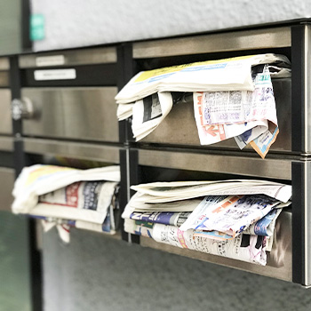 家が留守と判断されるケース