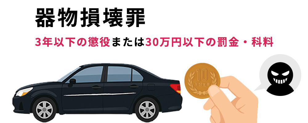 器物損壊罪にあたる可能性と法律的扱い