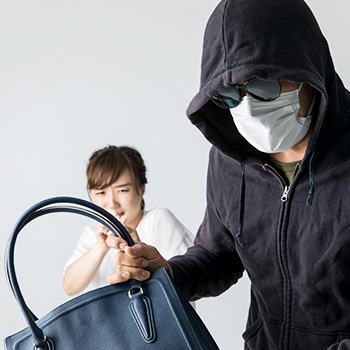 ひったくりの防犯対策