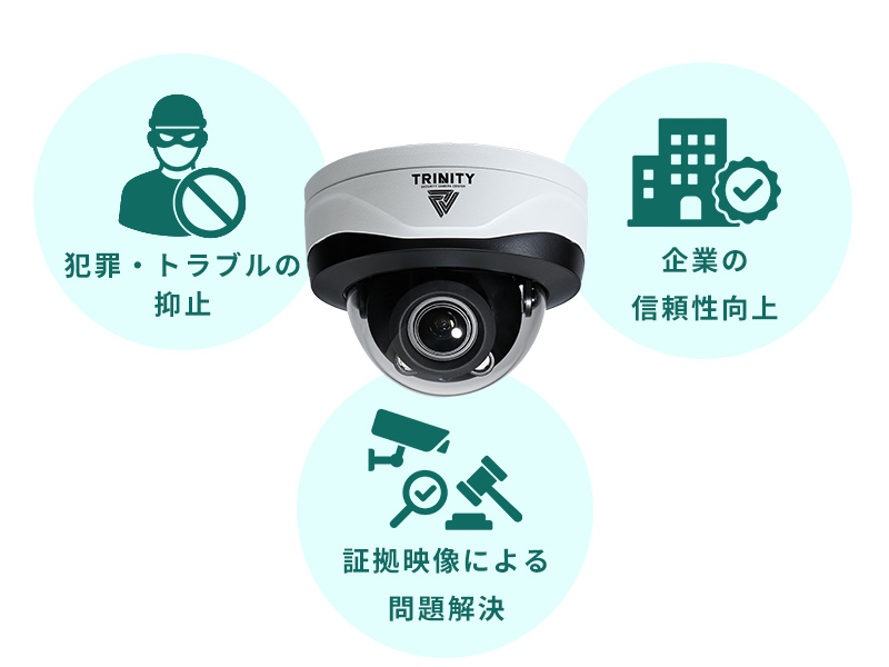 防犯カメラ義務化のメリット