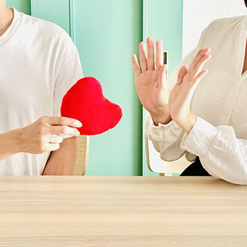 相手に明確な拒否を示す