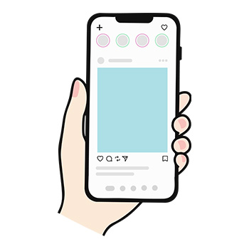 SNSのリアルタイム投稿はしない