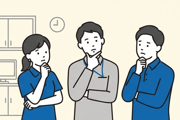 少人数でも見守りを行き届かせたい