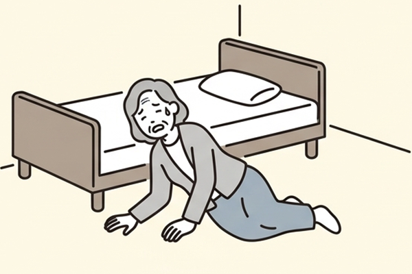 転倒事故やヒヤリハットを減らしたい