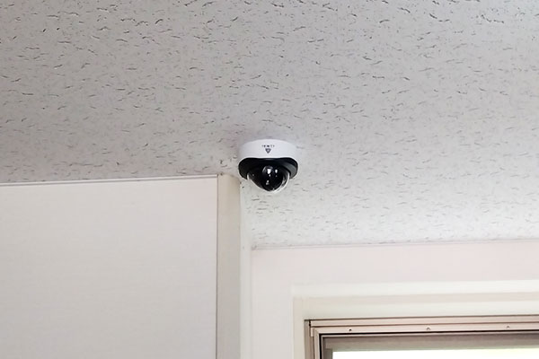 愛知県の老人ホームに設置した監視カメラ
