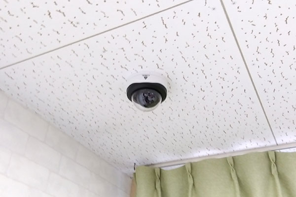 東京都のデイサービスに設置した監視カメラ