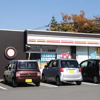 店舗の駐車場