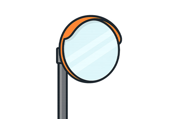 カーブミラー設置