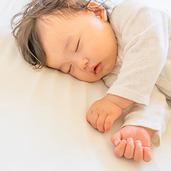 乳幼児は免疫が未発達で感染しやすい