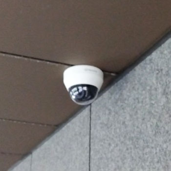 姫路市のマンションに設置した防犯カメラ