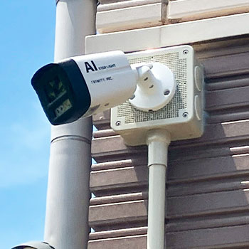 美浜町の戸建てにレンタル防犯カメラ