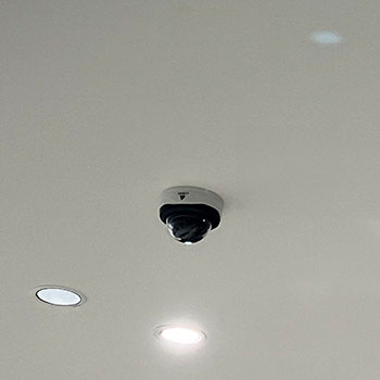 名古屋市の病院に設置した防犯カメラ
